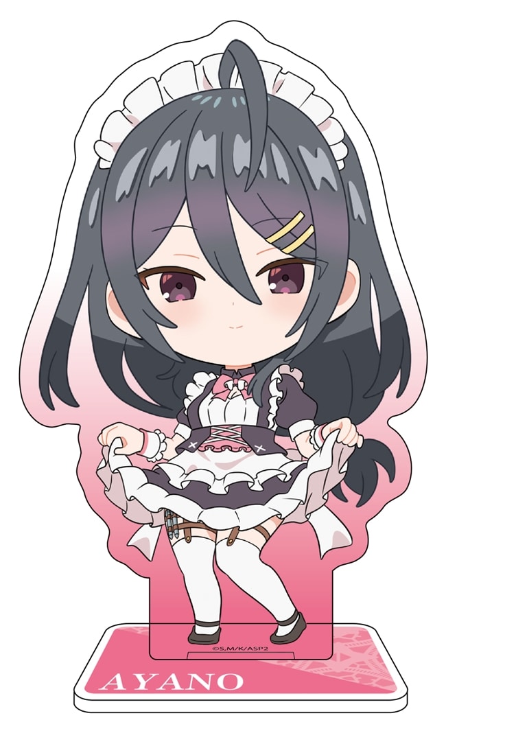 時々ボソッとロシア語でデレる隣のアーリャさん デフォルメアクリルスタンド 綾乃（メイドVer.)