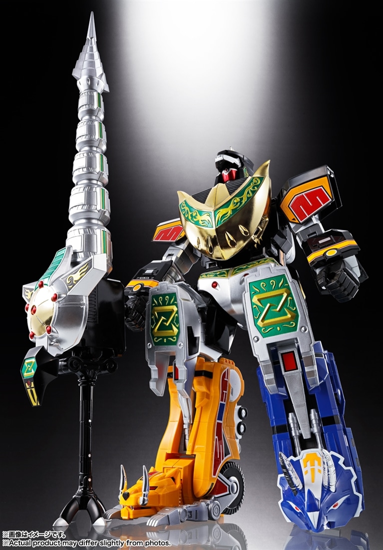 『恐竜戦隊ジュウレンジャー』 超合金魂 GX-72 大獣神 ＆ GX-78 ドラゴンシーザー 獣帝大獣神