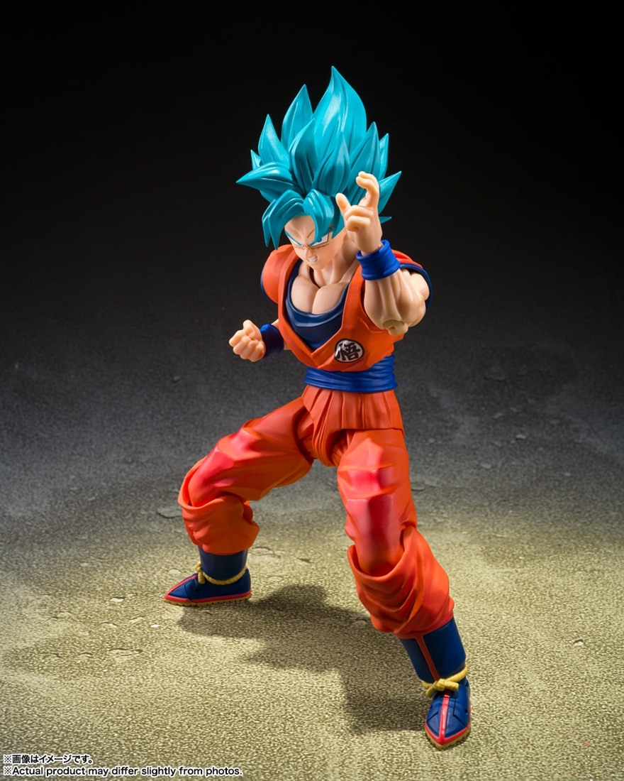 ドラゴンボール超 S.H.Figuarts 超サイヤ人ゴッド超サイヤ人孫悟空〈限界を超えし蒼き力〉