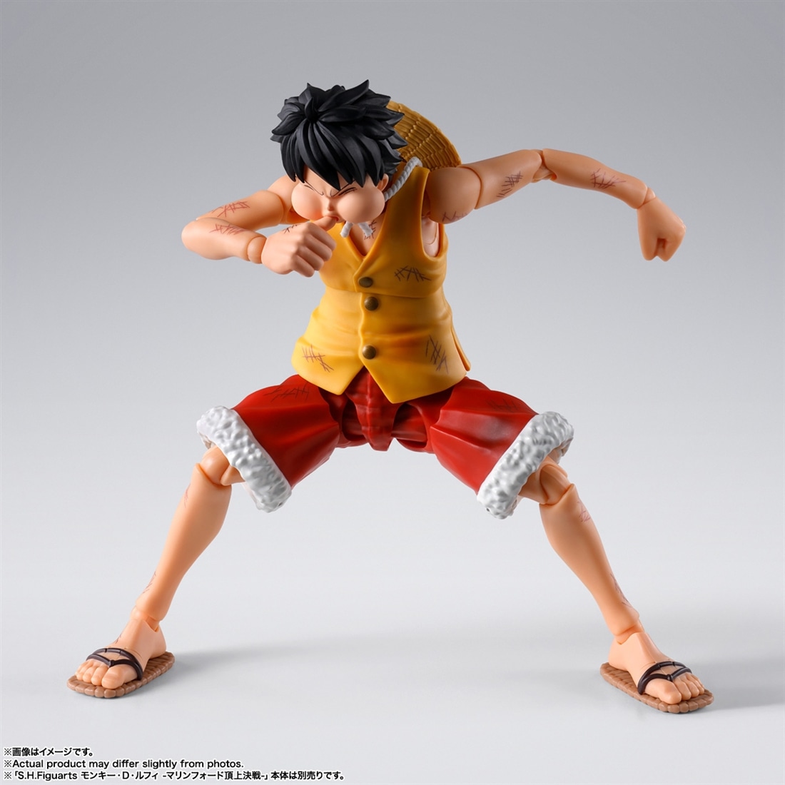 ONE PIECE S.H.Figuarts モンキー・D・ルフィ -マリンフォード頂上決戦- “ギア3” オプションパーツセット