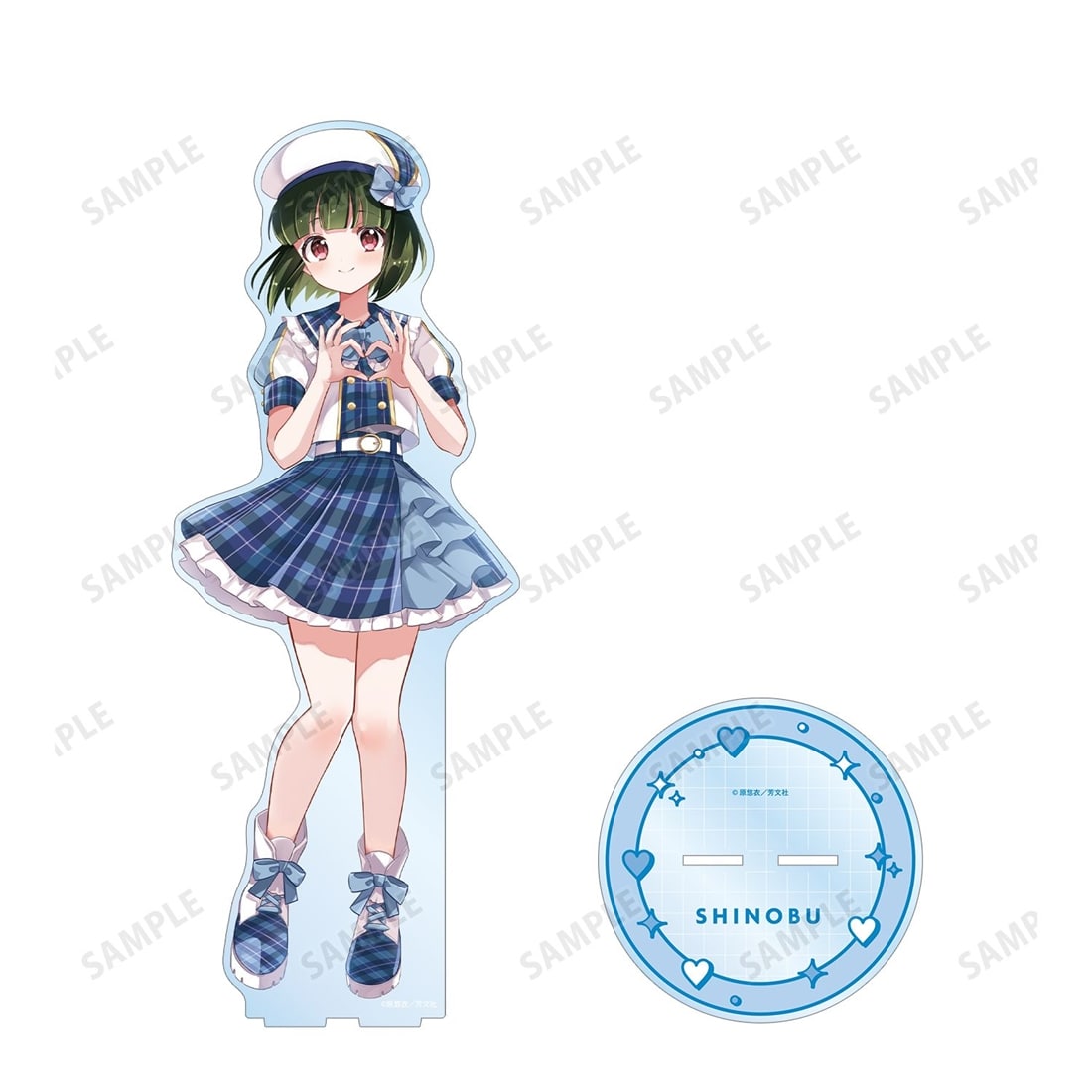 きんいろモザイク 原悠衣先生 描き下ろし 大宮忍 アイドル風衣装ver. 特大アクリルスタンド