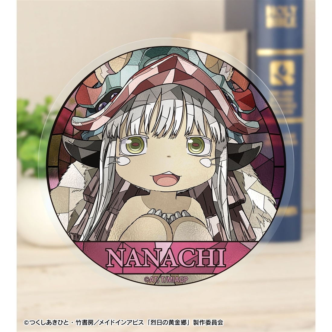 メイドインアビス 烈日の黄金郷 ナナチ Aure Glass クリアダイカットステッカー