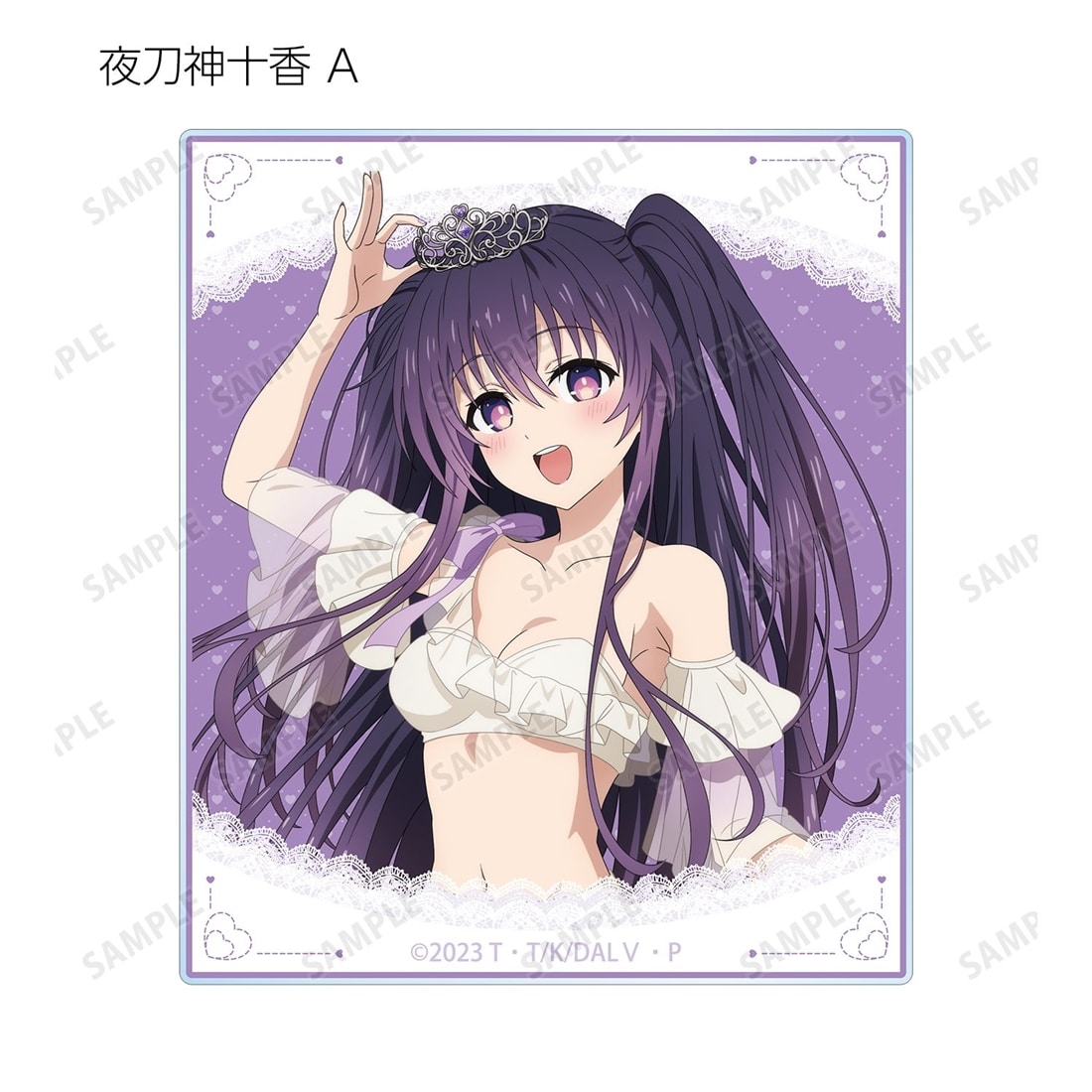デート・ア・ライブV 描き下ろし プリンセス玉座ver. トレーディングアクリルカード 【1BOX】