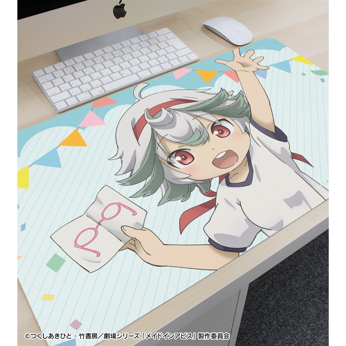 メイドインアビス 描き下ろし プルシュカ 運動会ver. マルチデスクマット