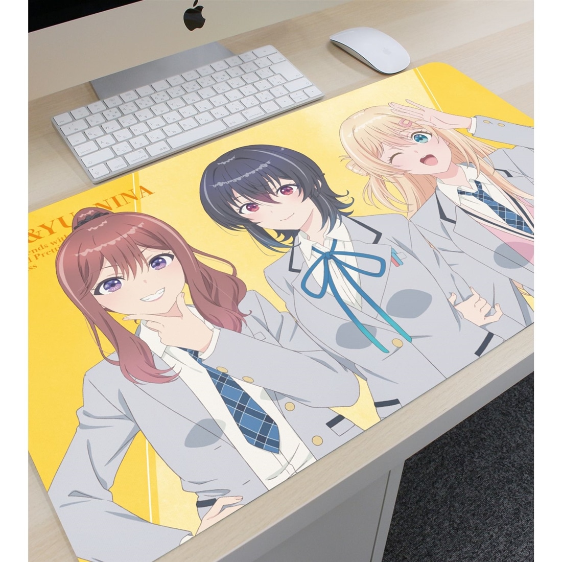 クラスで2番目に可愛い女の子と友だちになった 集合 マルチデスクマット