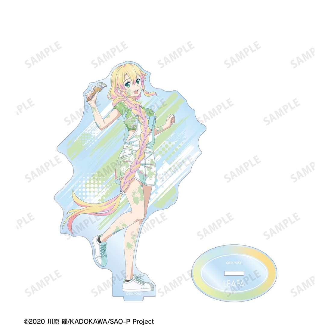 ソードアート・オンライン 描き下ろし リーファ ペイントスタイルver. Ani-Art clear label 第2弾 BIGアクリルスタンド