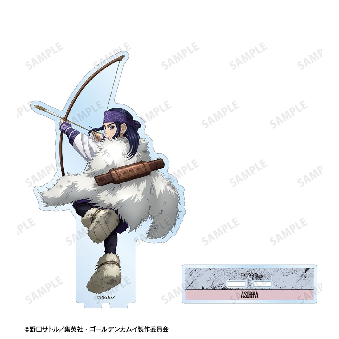 ゴールデンカムイ 描き下ろし アシ(リ)パ 戦う背中ver. BIGアクリルスタンド