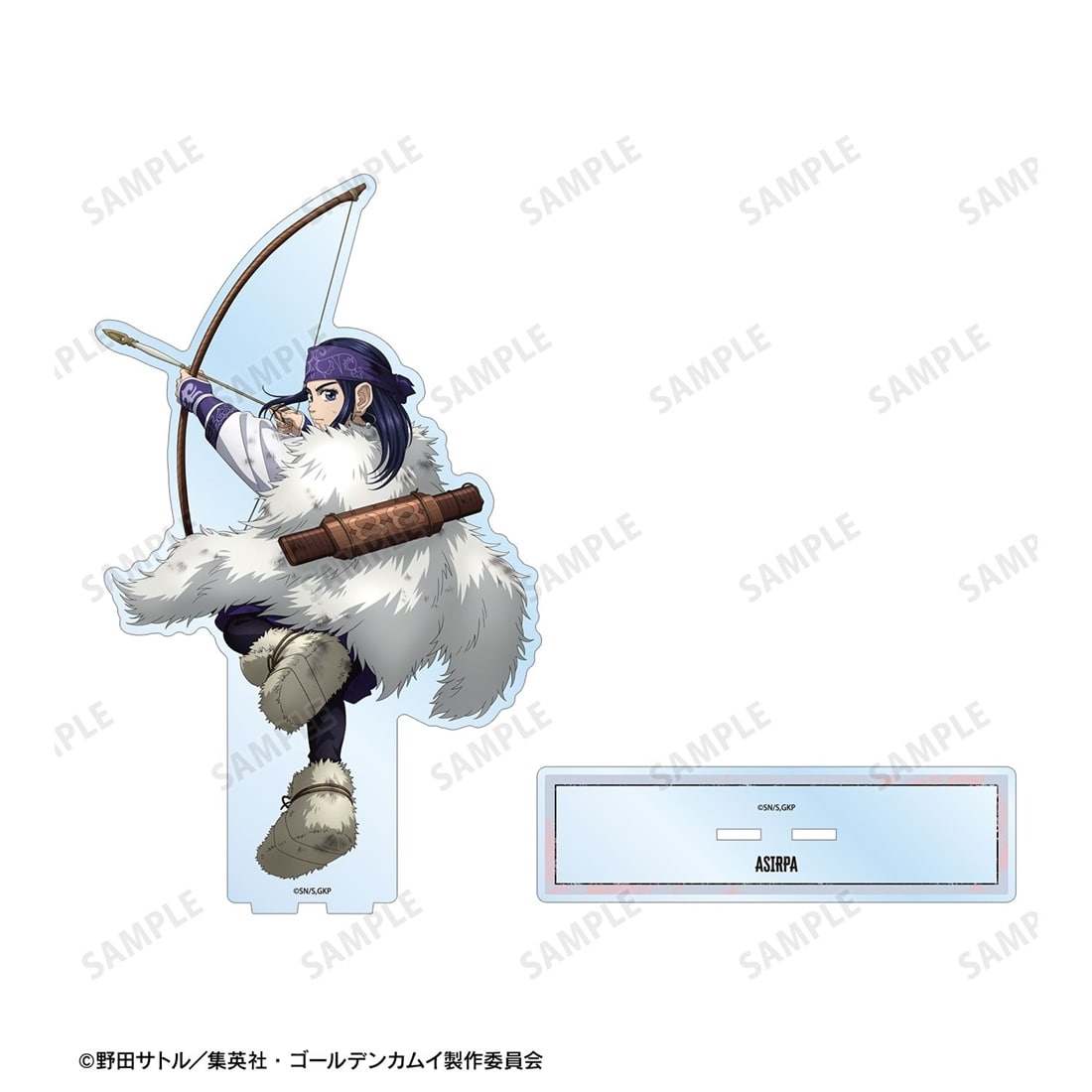 ゴールデンカムイ 描き下ろし アシ(リ)パ 戦う背中ver. 特大アクリルスタンド