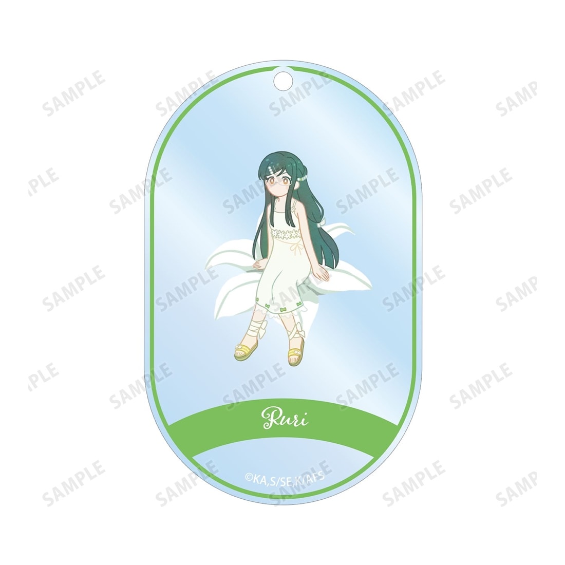 春夏秋冬代行者 春の舞 葉桜瑠璃 Botania 2連ワイヤーBIGアクリルキーホルダー