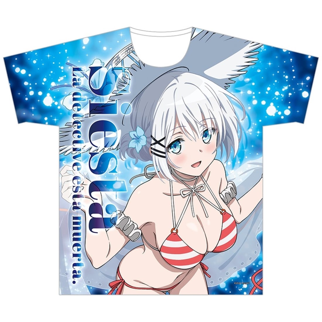 探偵はもう、死んでいる。 フルグラフィックTシャツ［シエスタ］ Lサイズ 【描き下ろし】 L