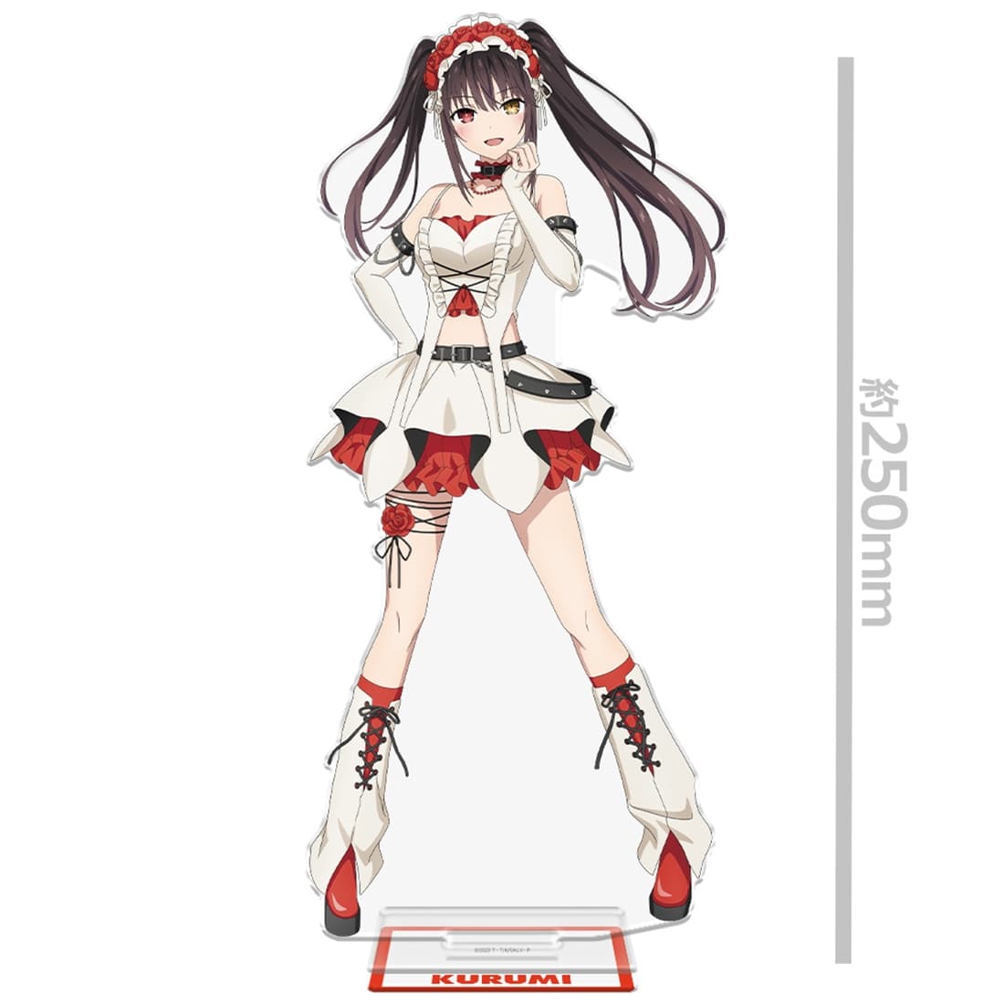 デート・ア・ライブV BIGアクリルキャラスタンド 時崎狂三 ゴシックパンク ホワイトver. 【描き下ろし】