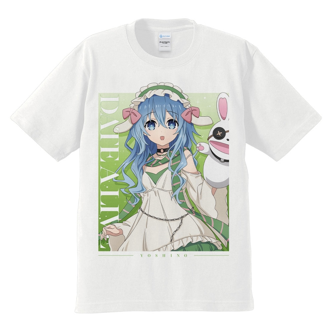 デート・ア・ライブV Tシャツ 四糸乃 ゴシックパンク ホワイトver. XLサイズ 【描き下ろし】 XL