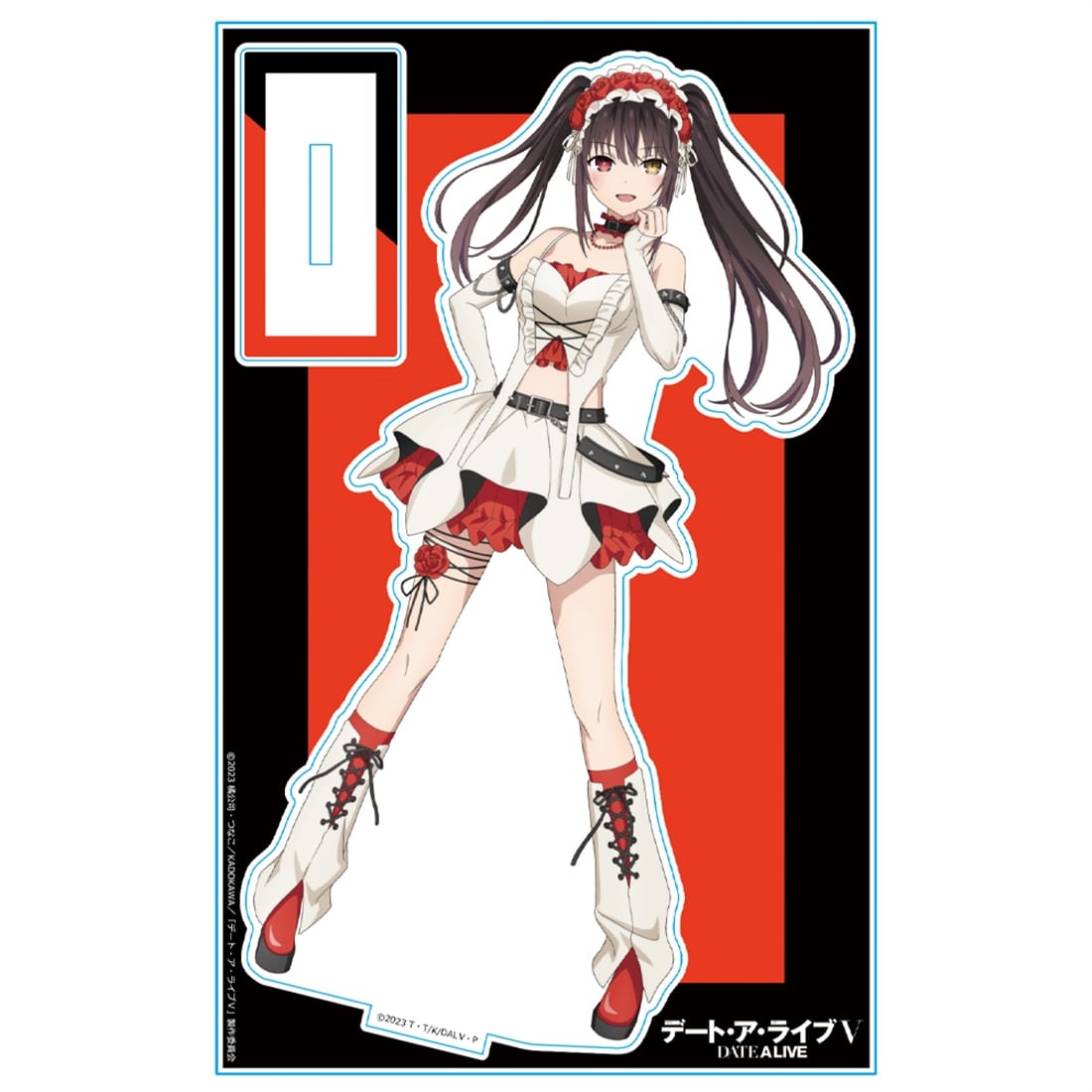 デート・ア・ライブV アクリルキャラスタンド 時崎狂三 ゴシックパンク ホワイトver. 【描き下ろし】