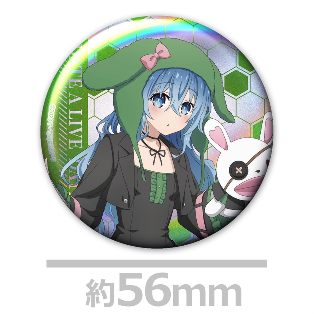 デート・ア・ライブV ホログラム缶バッジ2個セット 四糸乃 ゴシックパンクver. 【描き下ろし】