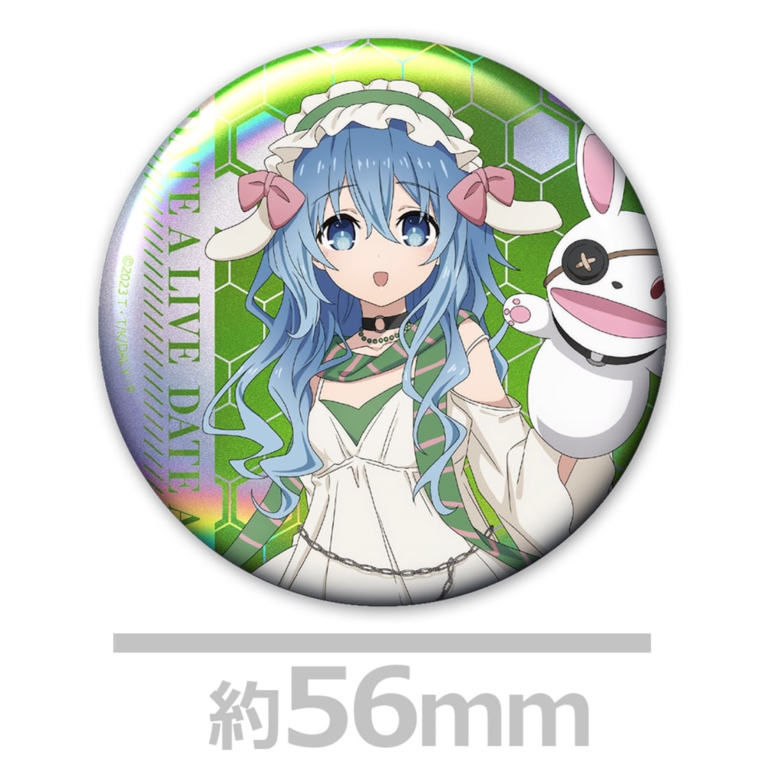 デート・ア・ライブV ホログラム缶バッジ2個セット 四糸乃 ゴシックパンク ホワイトver. 【描き下ろし】