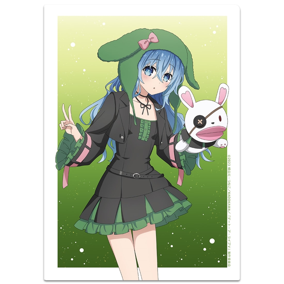 デート・ア・ライブV クリアファイル 四糸乃 ゴシックパンクver. 【描き下ろし】