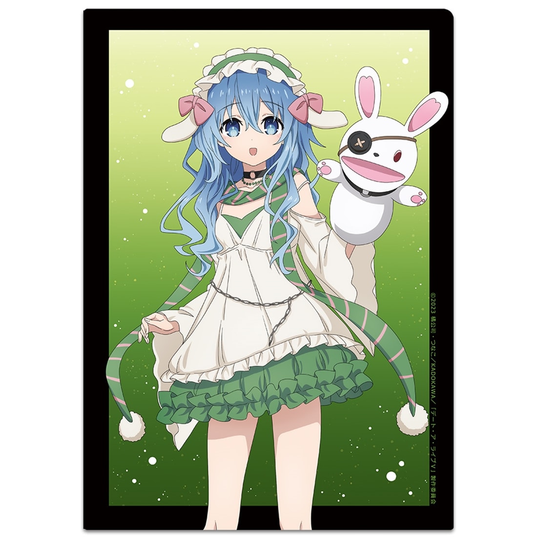 デート・ア・ライブV クリアファイル 四糸乃 ゴシックパンク ホワイトver. 【描き下ろし】