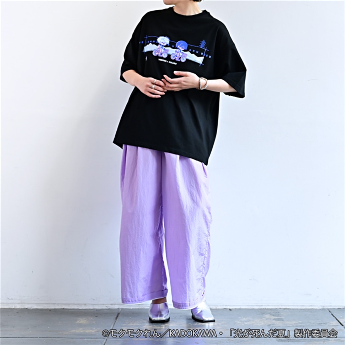 光が死んだ夏 neneon ビッグTシャツB