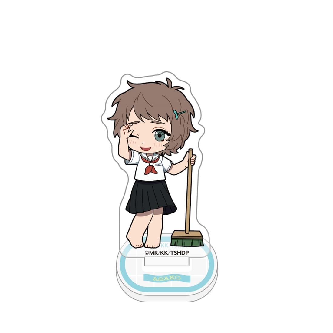 光が死んだ夏 ミニキャラアクリルスタンド 山岸朝子/プール掃除