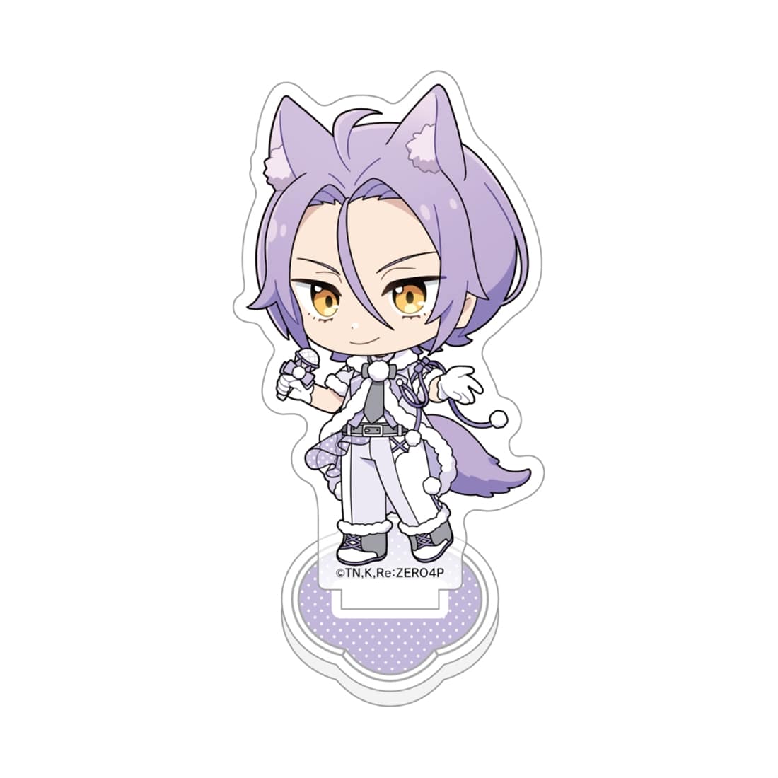 Re:ゼロから始める異世界生活 アクリルスタンド ユリウス/けもみみアイドル