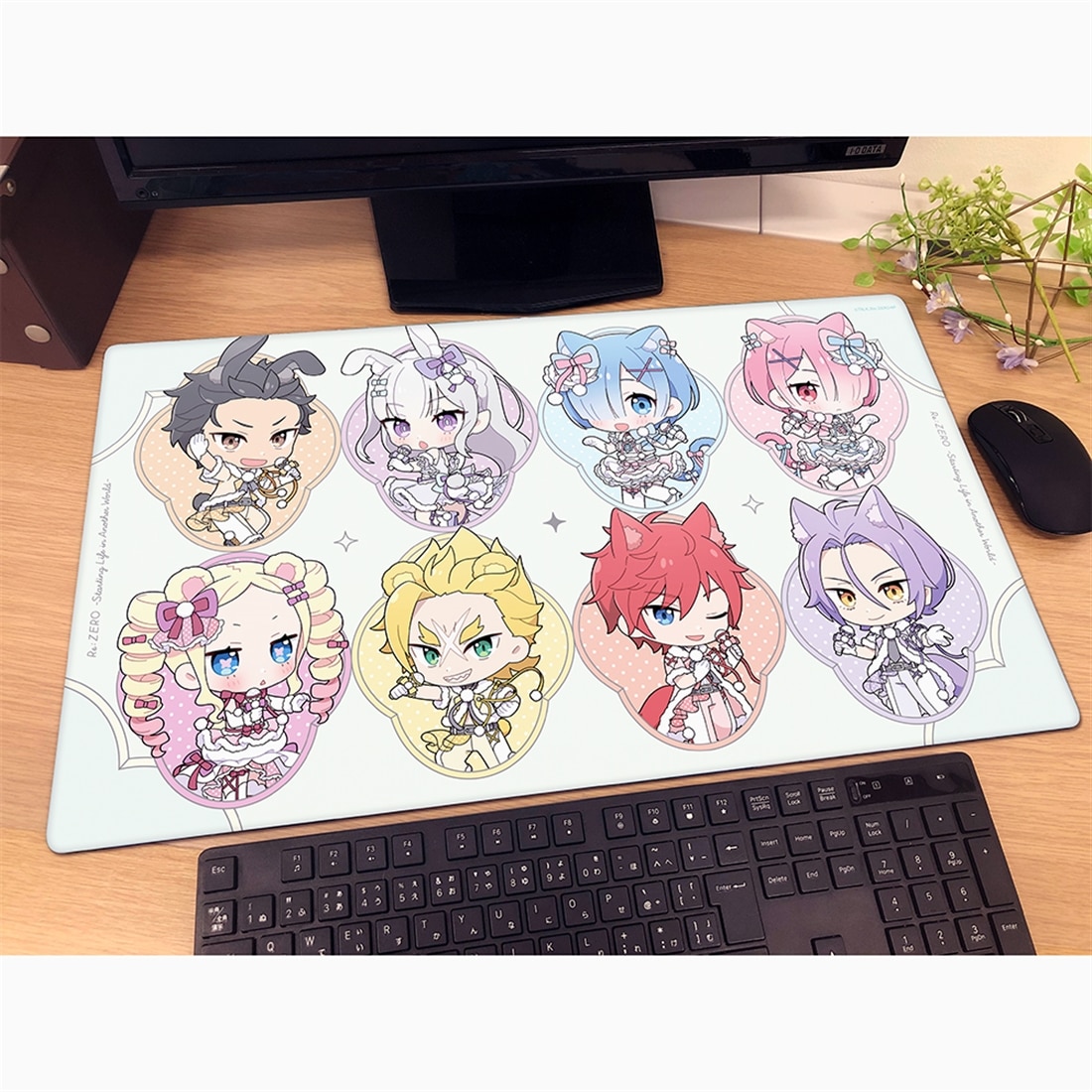 Re:ゼロから始める異世界生活 ラバーマット けもみみアイドル