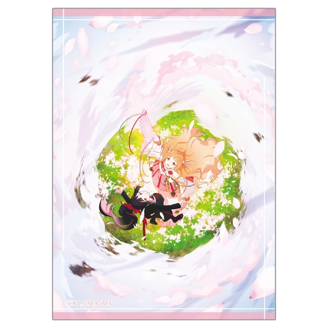 春夏秋冬代行者 和紙風ポストカード4枚セット