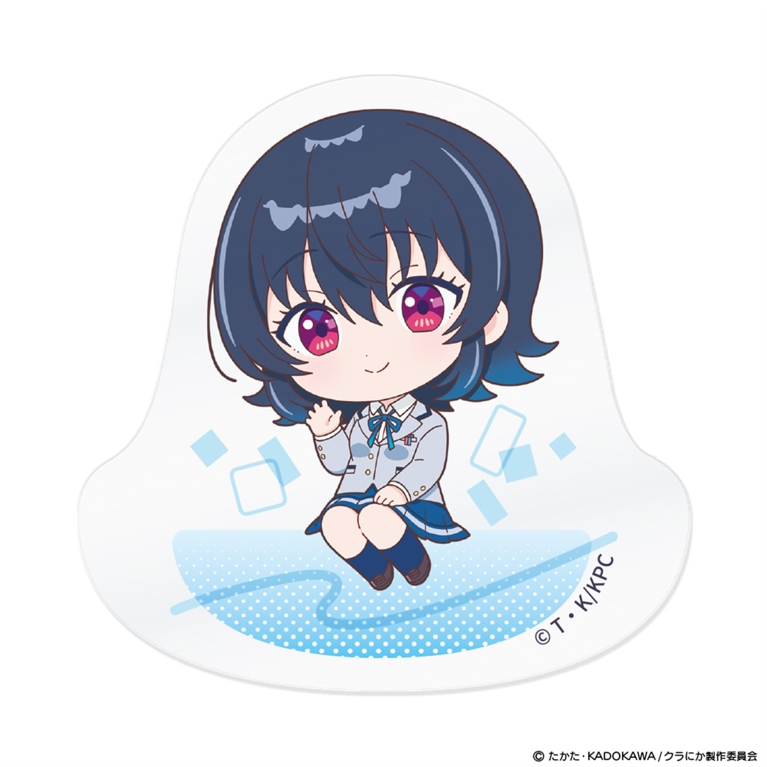 クラスで2番目に可愛い女の子と友だちになった ゆらゆらアクリルブロック 朝凪海