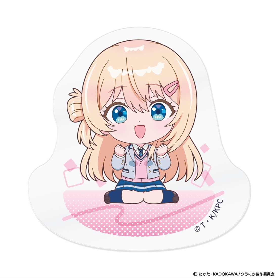 クラスで2番目に可愛い女の子と友だちになった ゆらゆらアクリルブロック 天海夕