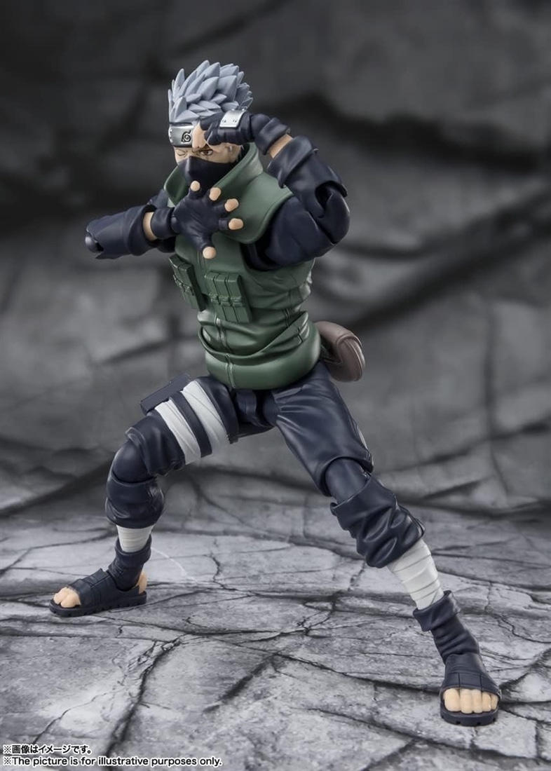 NARUTO -ナルト- 疾風伝 S.H.Figuarts はたけカカシ -勇名轟く写輪眼の英雄-（再販版）