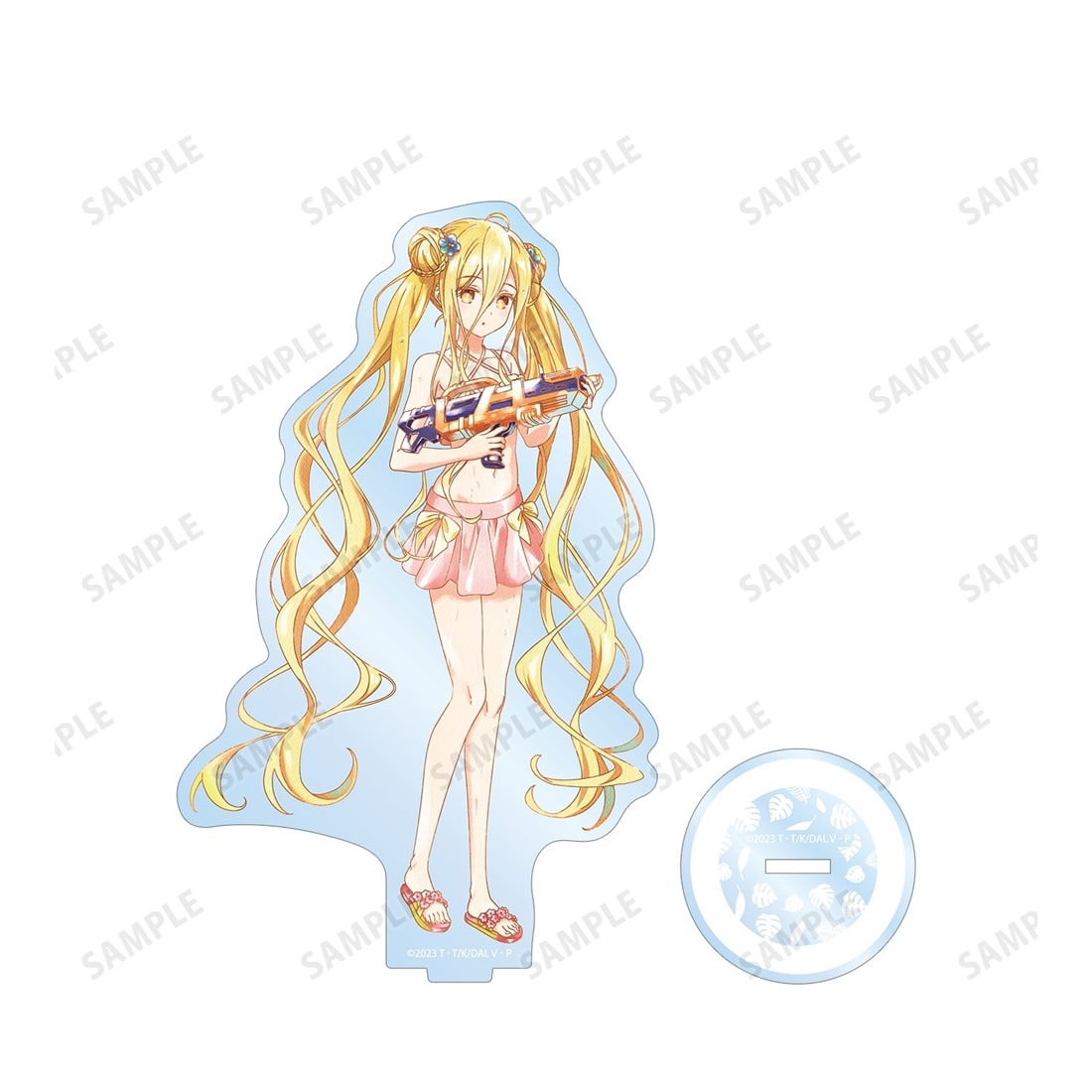 デート・ア・ライブV 描き下ろし 星宮六喰 デート・ア・バカンスver. Ani-Art aqua label BIGアクリルスタンド