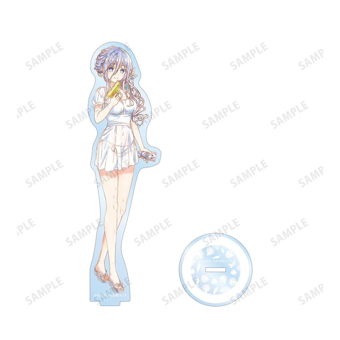 デート・ア・ライブV 描き下ろし 崇宮澪 デート・ア・バカンスver. Ani-Art aqua label BIGアクリルスタンド