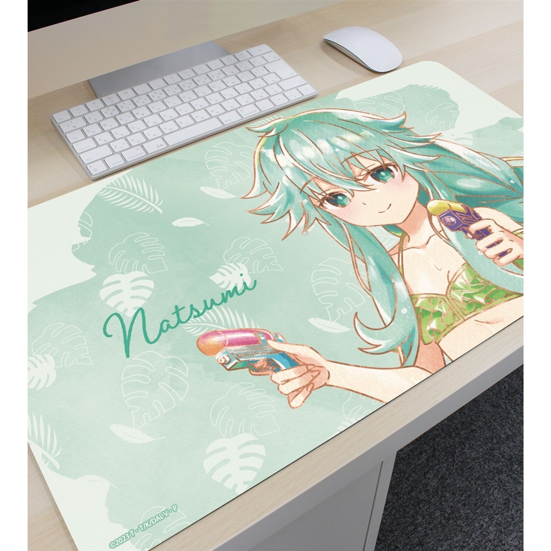 デート・ア・ライブV 描き下ろし 七罪 デート・ア・バカンスver. Ani-Art aqua label マルチデスクマット