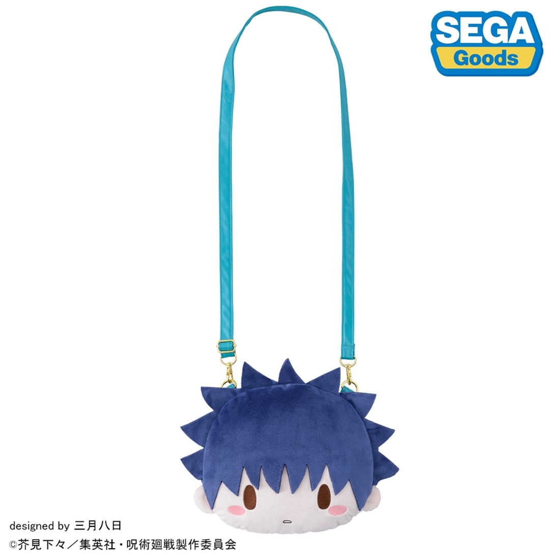 呪術廻戦 5周年 伏黒恵 ふわぷち フェイスショルダーバッグ M