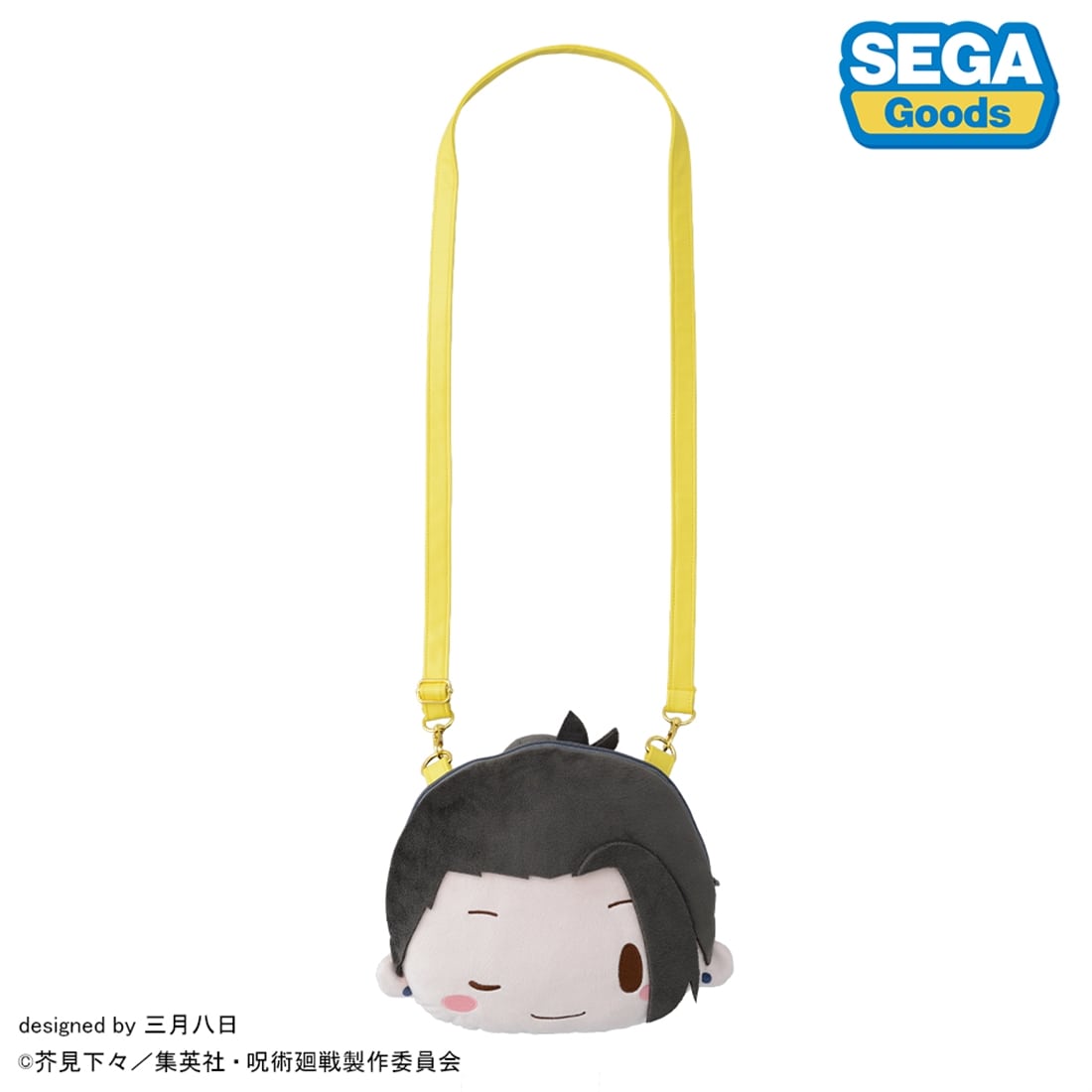 呪術廻戦 5周年 懐玉・玉折 夏油傑 ふわぷち フェイスショルダーバッグ M
