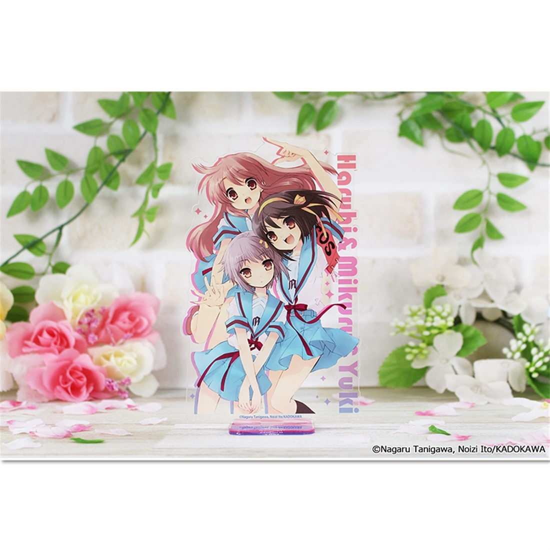 涼宮ハルヒシリーズ アクリルスタンド ハルヒ＆みくる＆有希