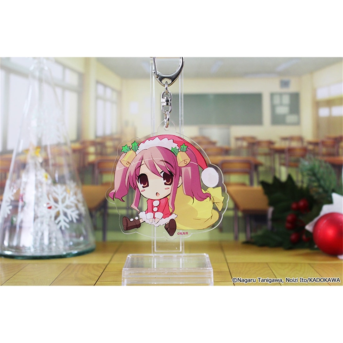 涼宮ハルヒシリーズ ミニキャラアクリルキーホルダー みくる