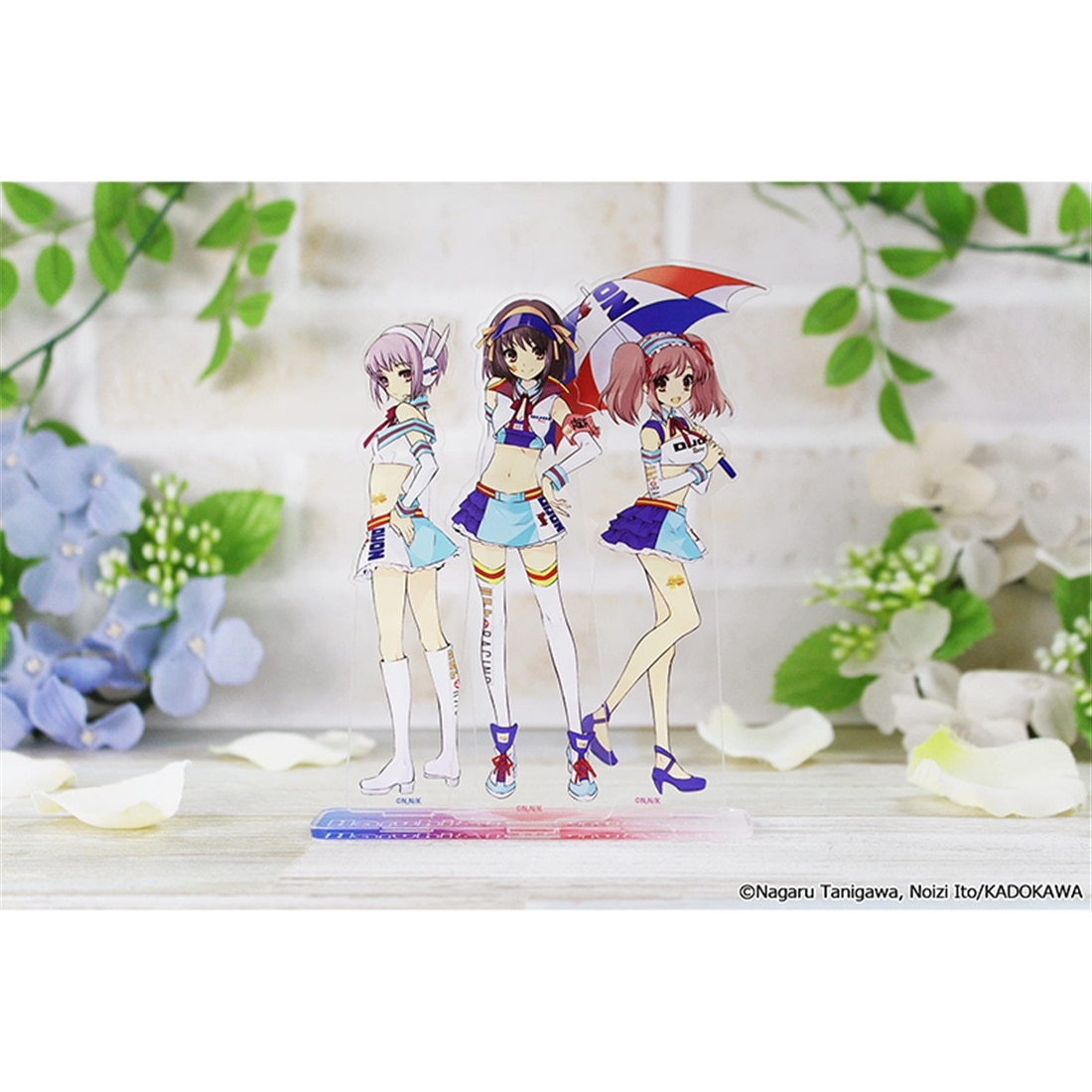 涼宮ハルヒシリーズ アクリルジオラマスタンド ハルヒ＆みくる＆有希