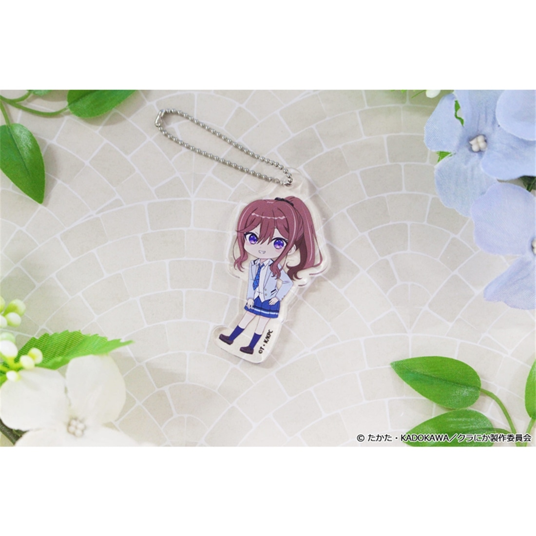 クラスで2番目に可愛い女の子と友だちになった ミニアクリルキーホルダー 新田新奈