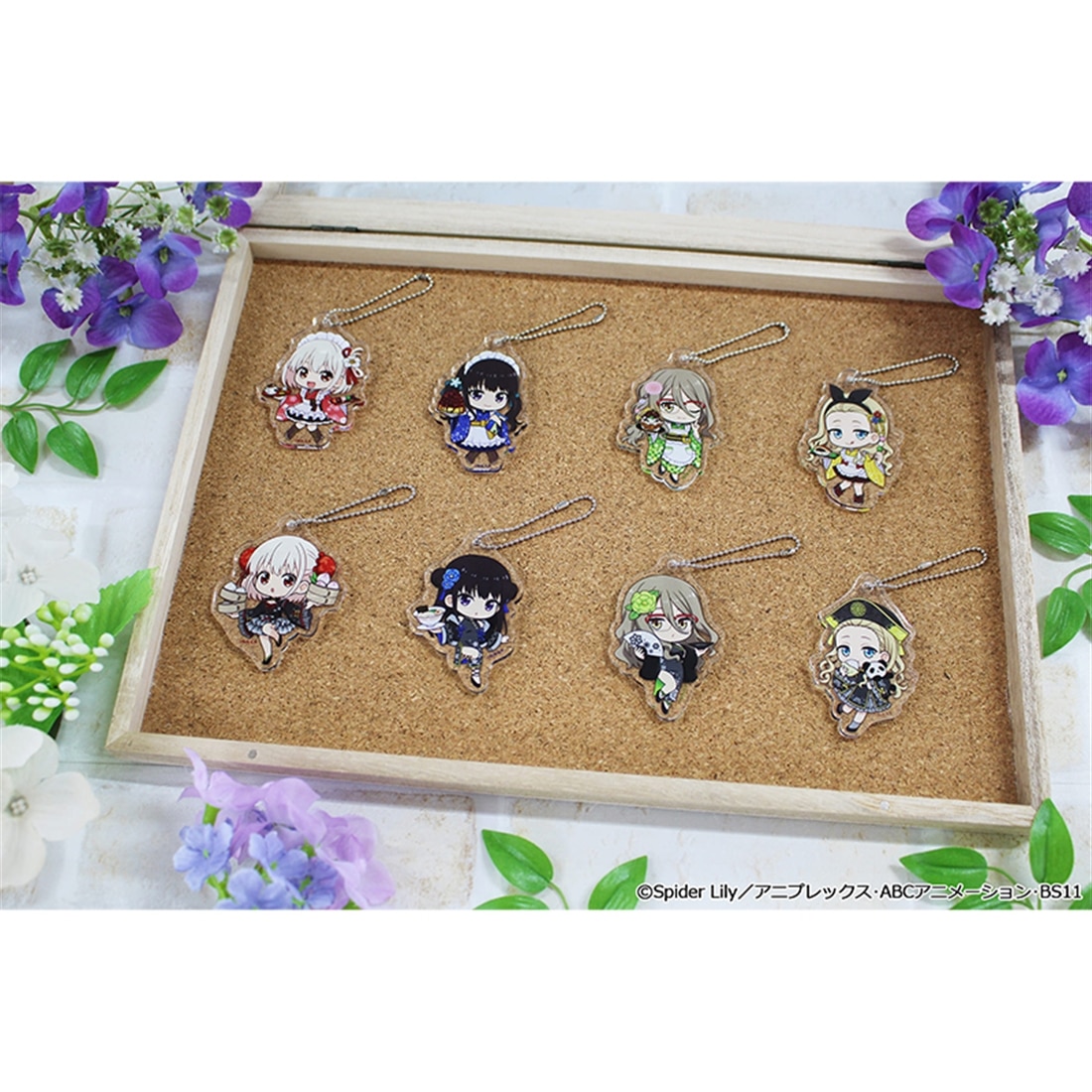 リコリス・リコイル ぷちちょこトレーディングアクリルキーホルダー 和メイドver.＆チャイナver. 【1BOX】