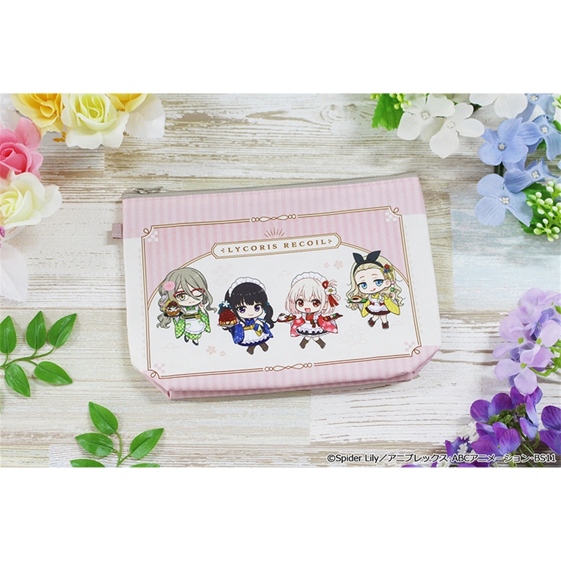 リコリス・リコイル ぷちちょこ撥水ポーチ 和メイドver.