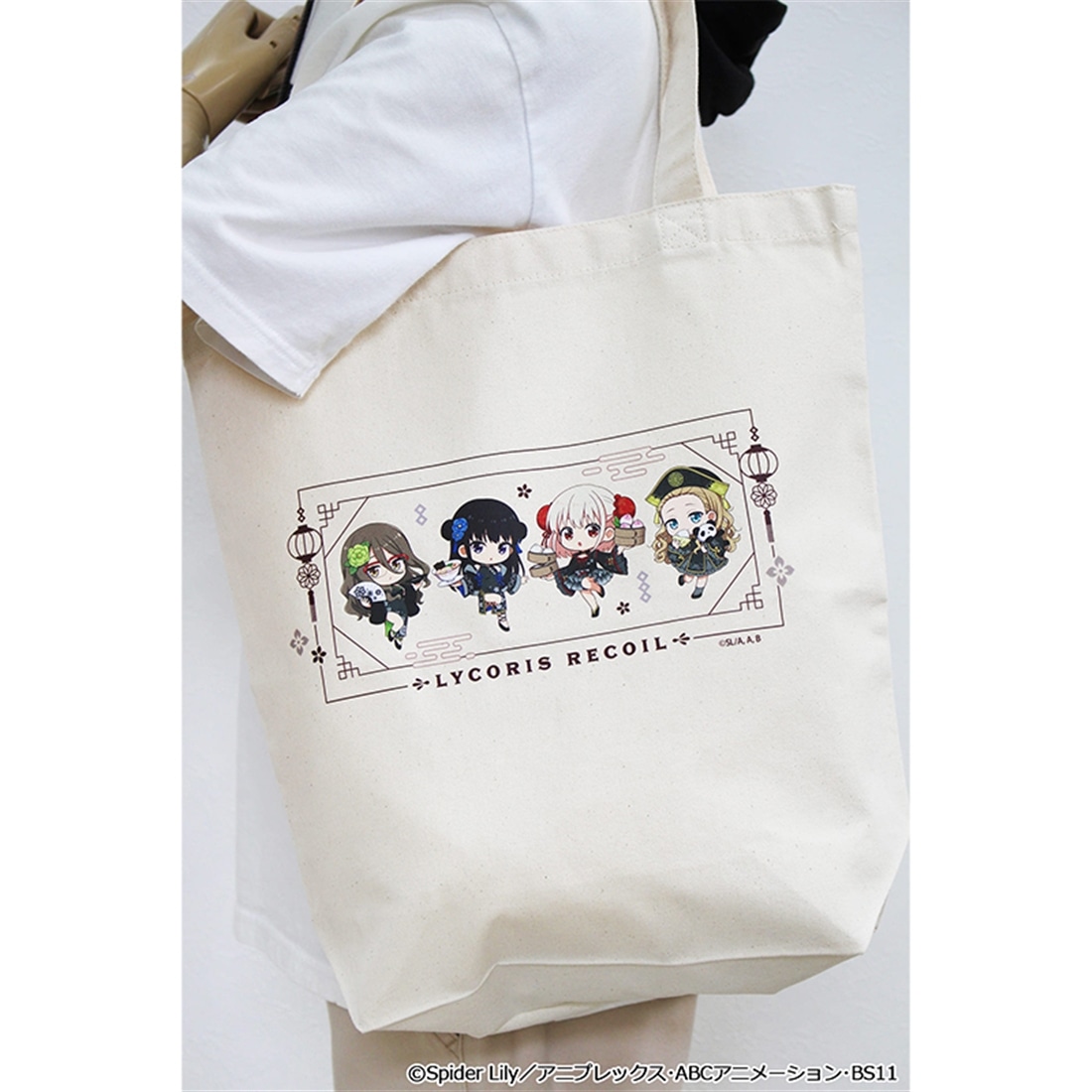 リコリス・リコイル ぷちちょこキャンバストートバッグ チャイナver.