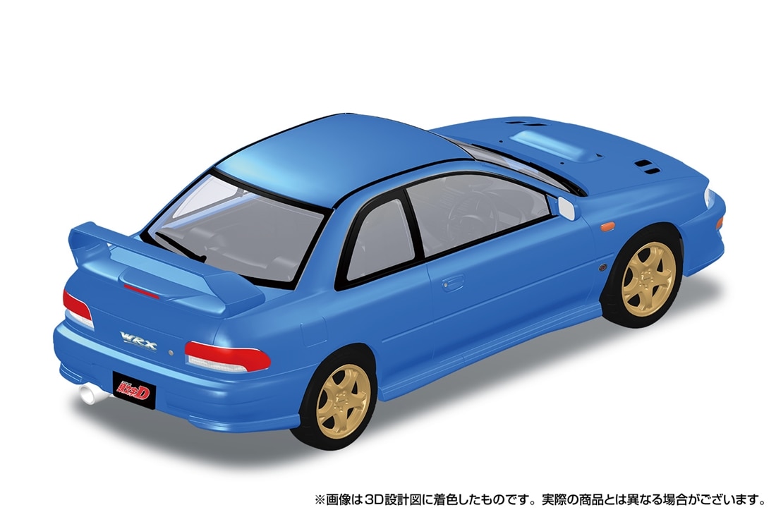 頭文字D 楽プラ スナップキット 1/32 文太のインプレッサ