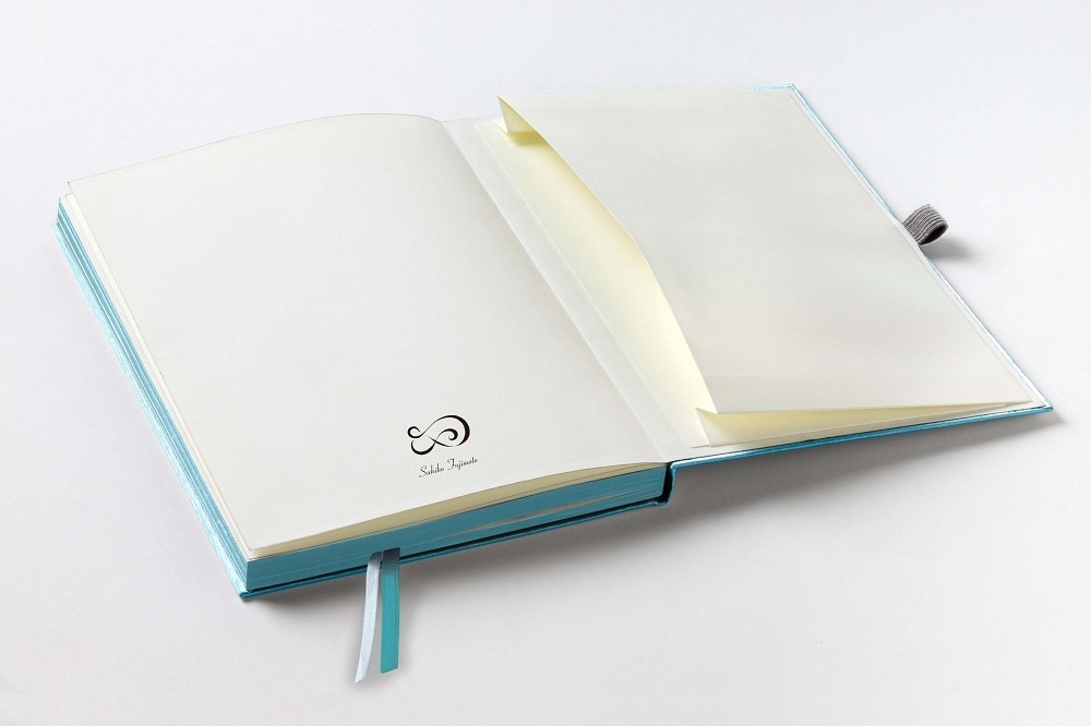 藤本さきこ × LAMY Sakiko Collaboration Edition LAMY NOTEBOOKLAMY paper hard cover A5 【ブルーグリーン】