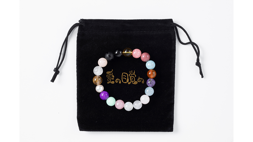 晴人　晴人石　愛の目覚め＆花めく運命　パワーストーンブレスレット2種セット17cm