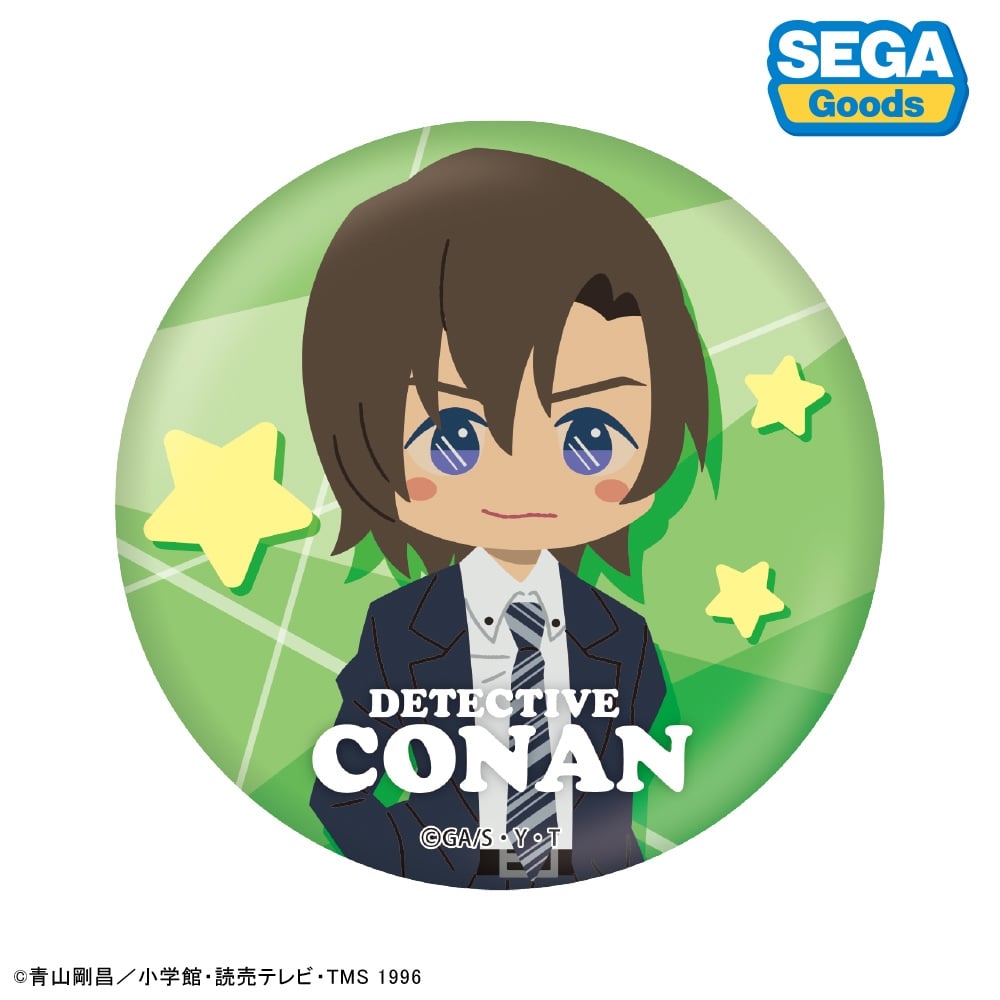 名探偵コナン 缶バッジ みんなといっしょ-けいさつへん- Vol.2　Box