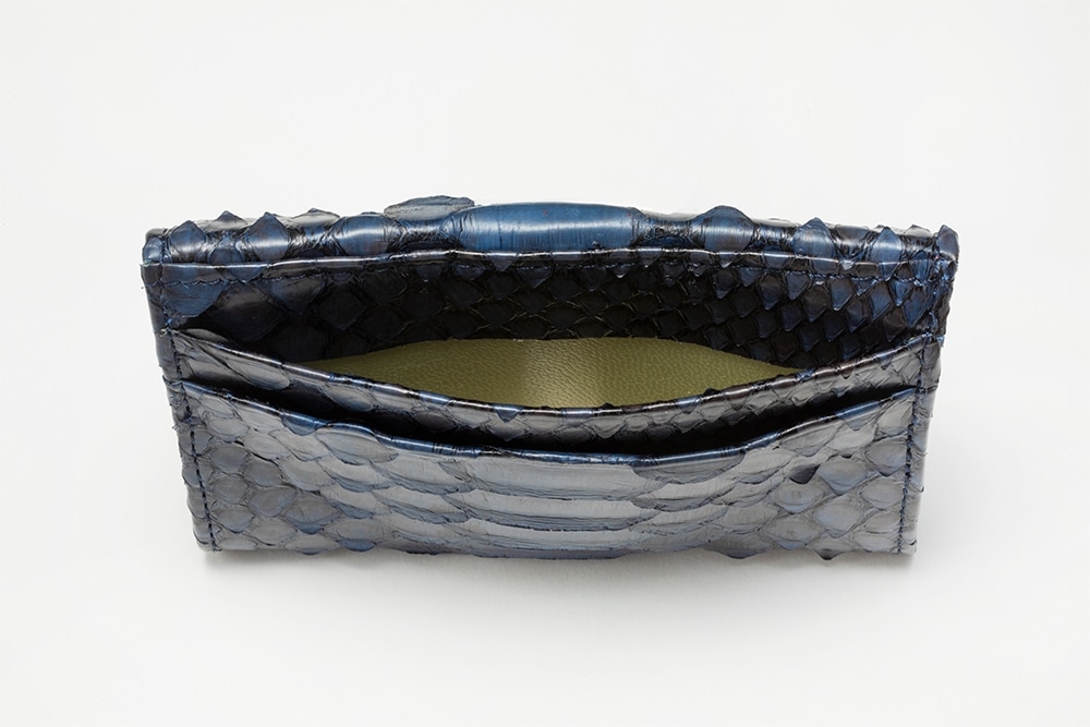 【数量限定】ハッピー.三姉妹　金運アップ巳守豆財布（みまもりまめざいふ）　ネイビー