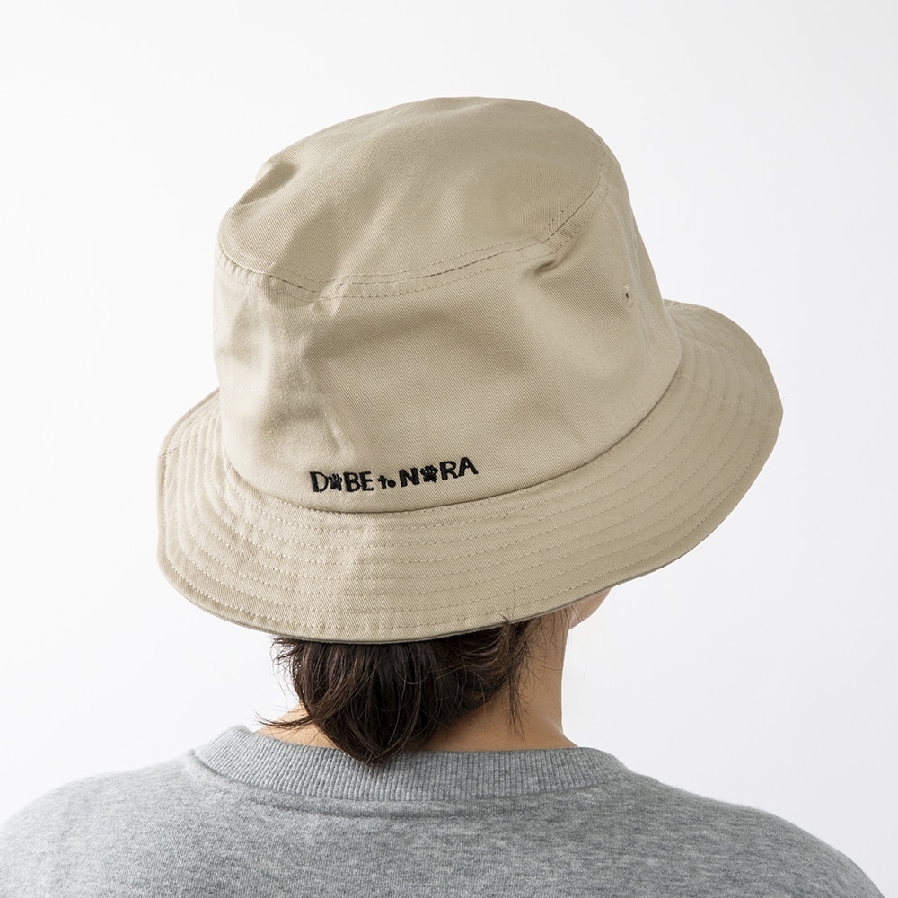 ドベとノラ　おさんぽバケットハット