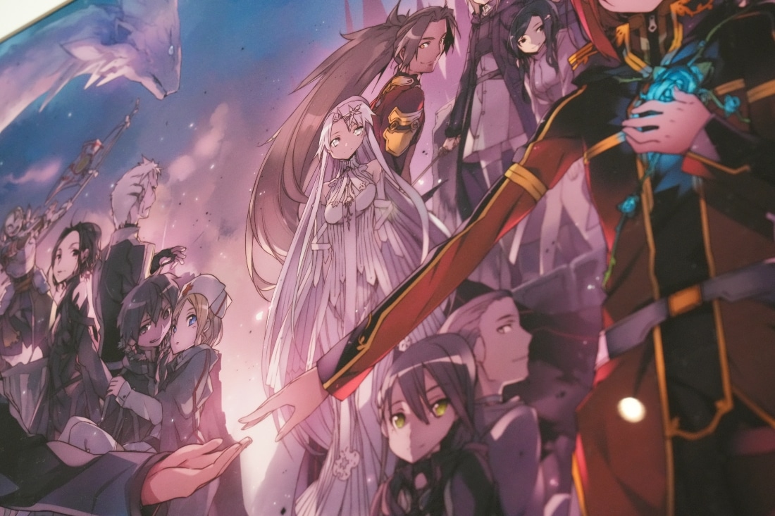 【抽選販売】abec/BUNBUN 20th Exhibition CHARACTERS 展示品販売 スニーカー文庫『薔薇のマリア』 20.I love you.[noir]＆『薔薇のマリア』 21.I love you.[rouge] カバーイラスト