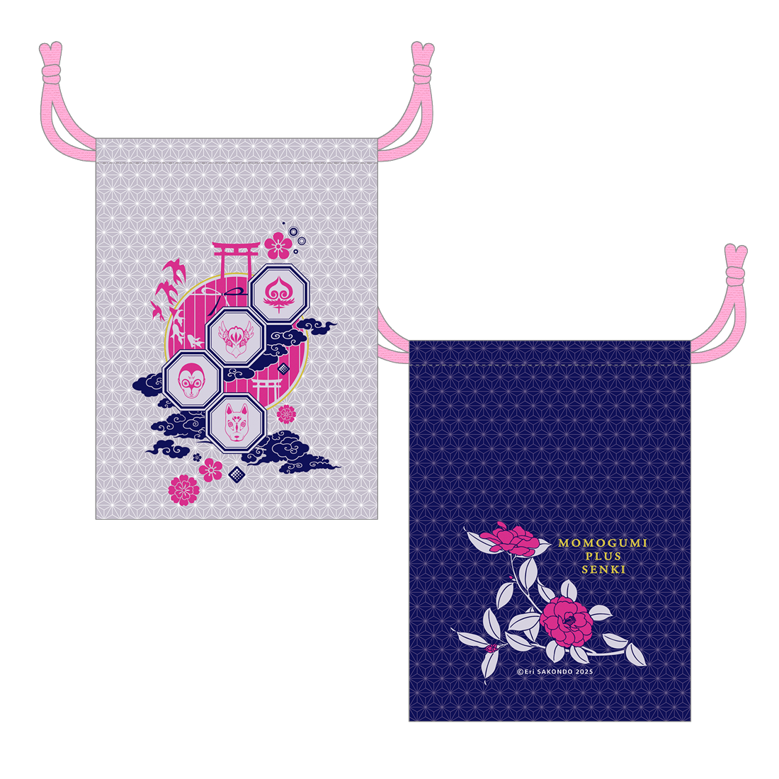 【ダ・ヴィンチストア・カドスト限定】桃組プラス戦記 御朱印帳巾着ポーチ