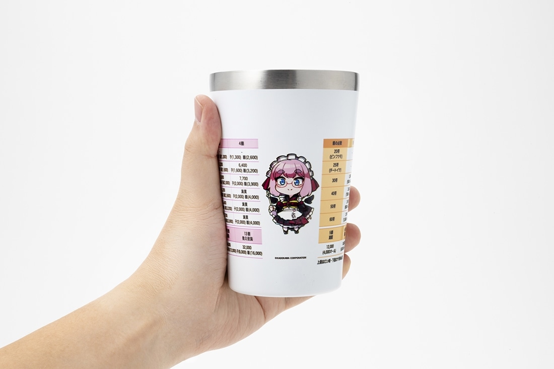 【重版出来記念】千羽黒乃 点数早見表タンブラー＋ドリップバッグコーヒー 千羽黒乃ブレンド３袋セット［直筆サイン入りイラストカード付き］